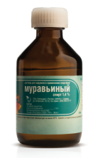 Муравьинный спирт 1 4% 50мл