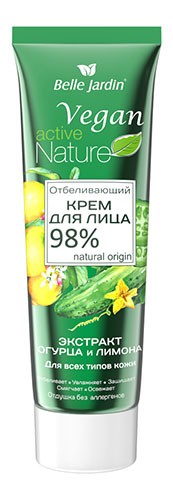 Белла Жардин крем для лица с эк-м Огурца +экст. Лимона 85мл