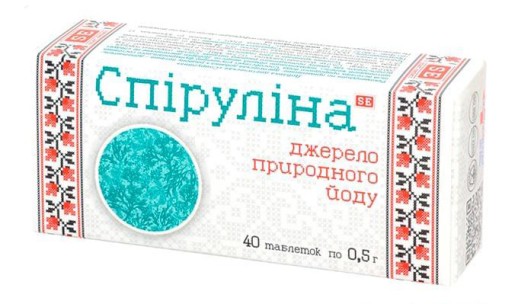 Спирулина №40 таб. БАД