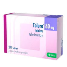Толура 80мг №28 таб. п/о (Телмисартан) 