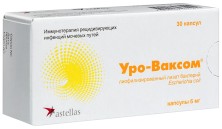 Уро-Ваксом 6мг №30 капс.(иммуностимулирующее ср-во)