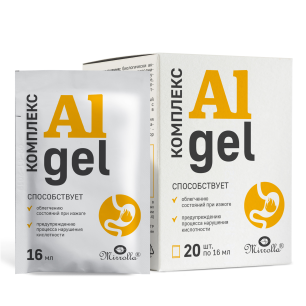АлГель16мл №20 пак.,сусп. для приема внутрь (Алюминия фосфат)