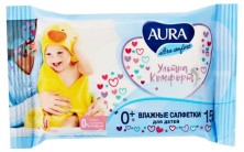 Салфетки влажные AURA Ультра Комфорт Детские №15