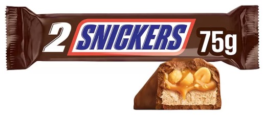 Шоколадный батончик SNICKERS 75 г