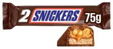Шоколадный батончик SNICKERS 75 г
