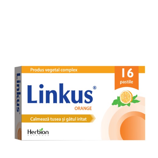 Линкас №16 пастилки Апельсин