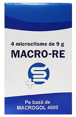Микроклизмы Macro-Re 9г №4 фл. (Макрогол)