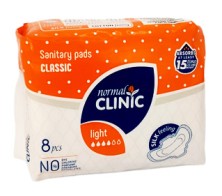 Прокладки НОРМАЛ Клиник Classic LIGHT 4к №8 Silk Feeling