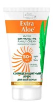 Солнце Extra Aloe Крем солнцезащитный для всей семьи SPF 50+ (водостойкий) 75мл