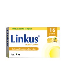 Линкас №16 пастилки Мед-Лимон