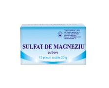 Магния сульфат порошок 20г №12 (слабительное и желчегонное ср-во) для приема внутрь