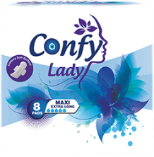 CONFY - Прокладки Lady Maxi Extra Long 5кап.№8