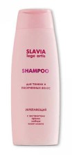 Шампунь д/волос Slavia Lege Artis Укрепляющий 400мл для тонких и секущ-ся волос