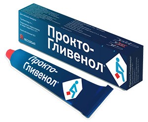 Прокто-Гливенол 30г крем ректальный