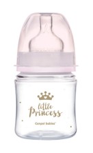 CANPOL - Бутылочка антиколиковая с широким горлом 120мл Маленькая Принцесса