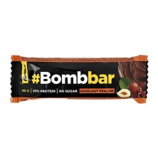 Батончик BOMBBAR гл.фунд.пралин. 40гр