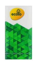 Платочки Ecolo №9 бумажные носовые