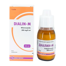 Диалин-М 200мг/5мл 60 мл суспензия (Нифуроксазид)