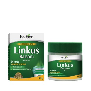 Линкас бальзам 25г (растирание при простуде и гриппе)