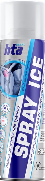 Спрей-заморозка HTA Spray Ice средство охлаждающее 500мл