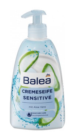 Мыло-крем жидкое БАЛЕА с Алоэ вера Sensitive 500мл с дозатором