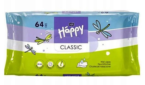 Салфетки влажные Happy Classic №64