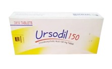 Урсодил 150мг №100 таб. (Урсодеоксихолевая к-та)