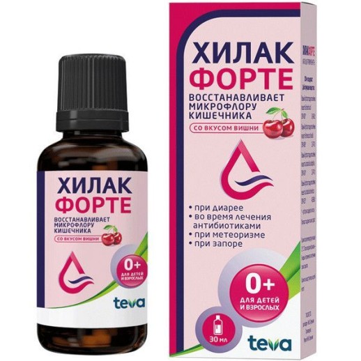 Хилак форте 30мл капли