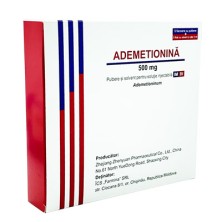 Адеметионин 500мг №5 пор. д/пригот. р-ра д/ин.+ растворитель 5мл №5