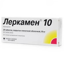 Леркамен 10мг №28 таб (Лерканидипин)