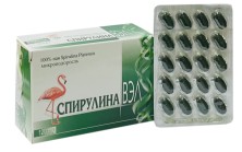 Спирулина ВЭЛ 0,5г №120 таб.(микроводоросль Spirulina Platensis) повышает иммунитет