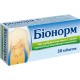 Бионорм №30 таб.(лигнин активированный - 0,355 г, лактулоза - 0,120 г, целлюлоза микрокристаллич.)