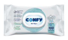 CONFY - Салфетки влажные Softcare №100 с крышечкой