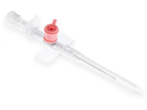 Катетер в/в 20G с крылышками и инъекционным портом (Розовый) (диаметр иглы 1,1х32мм)