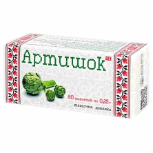 Артишок №80 таб.желчегонное, противовоспалит, гепатозащитное ср-во