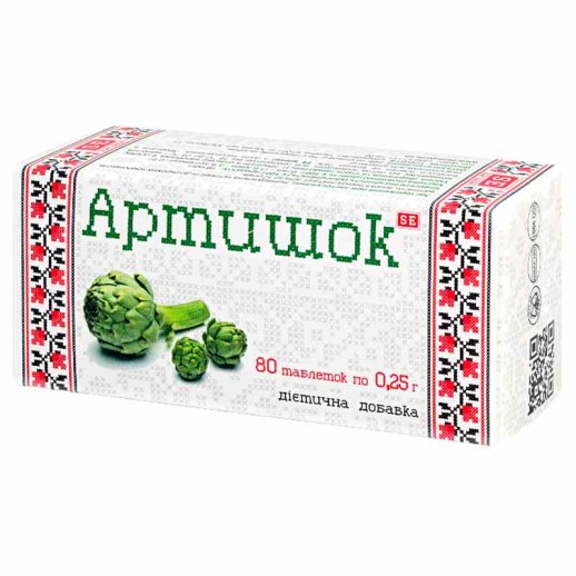 Артишок №80 таб.желчегонное, противовоспалит, гепатозащитное ср-во