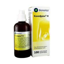 Канефрон Н 100 мл, жидкость д/приема внутрь (золототысяч, корень любистка обыкн,розмарина листья)