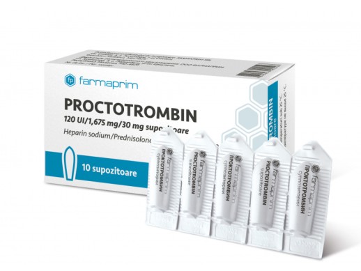 Проктотромбин №10 супп.рект