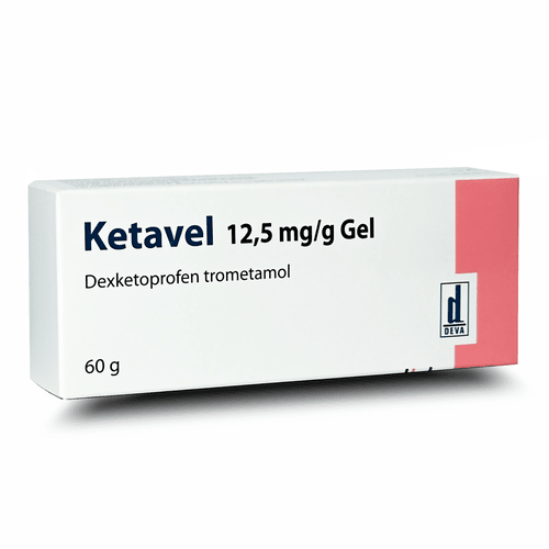 Кетавел гель 12,5мг/г 60г (Декскетопрофен)