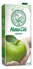 Сок НАШ СОК Нектар Яблоко 0,95л