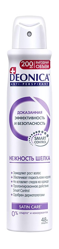 Дезодорант DEONICA Нежность шелка 200мл