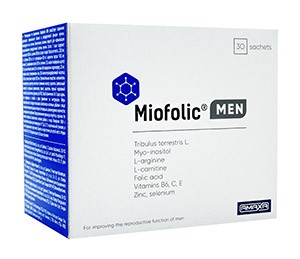 Миофолик MEN №30 саше, порош. д/пригот. р-ра д/приема внутрь БАД