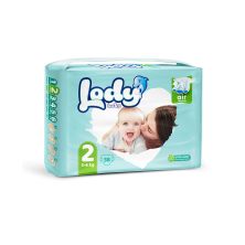 Подгузники LODY ECO PACK AIR Mini 2 №38 (3-6кг)
