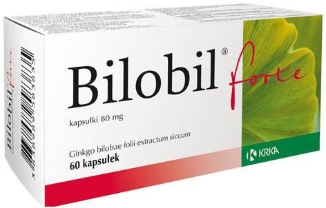 Билобил Форте 80мг №60 капс. (эк-т Гинкго Билоба)
