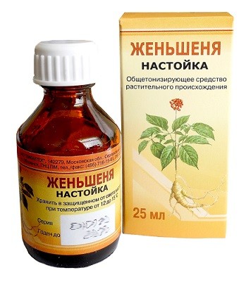 Жень-шень н-ка 25мл общетонизирующее ср-во