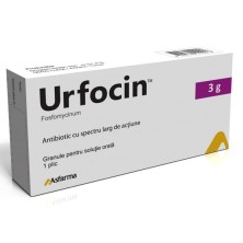Урфоцин 3г №1 гранулы для приг.р-ра (фосфомицин) урология