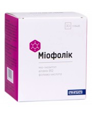 Миофолик №30 саше, порош. д/пригот. р-ра д/приема внутрь БАД