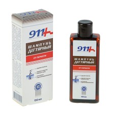 911 Шампунь Дегтярный от перхоти для всех типов волос 150мл