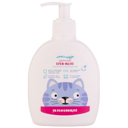 Крем-Мыло Детское Honeywood Увлажняющее 300мл