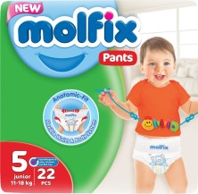 Подгузники - трусы Молфикс Pants Стандарт 5 №22 Юниор